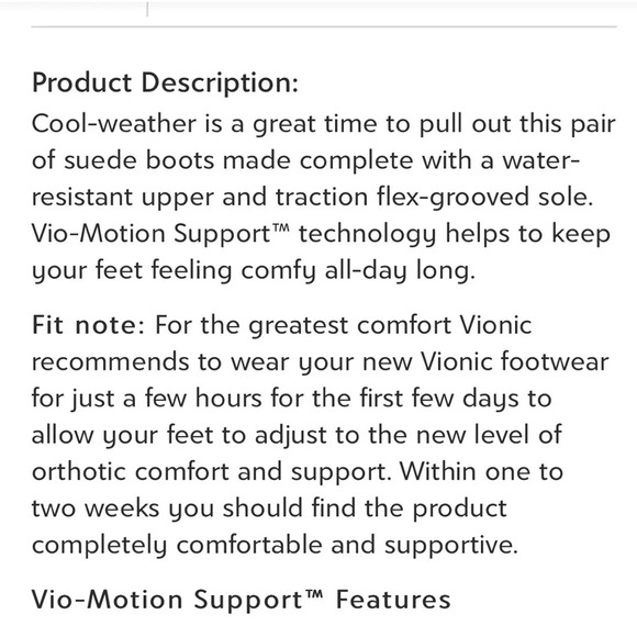 Vionic Vera Suede Ankle Boot - Picture 5 of 14